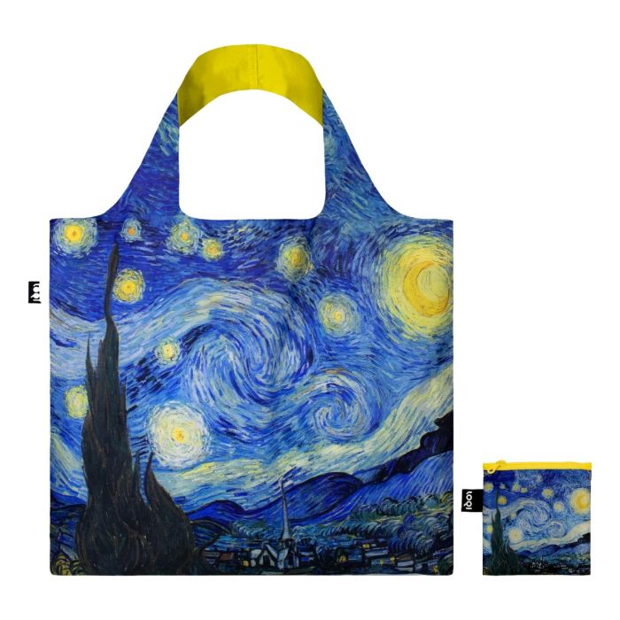 Loqi Opvouwbare Shopper "Sterrennacht, van Gogh"