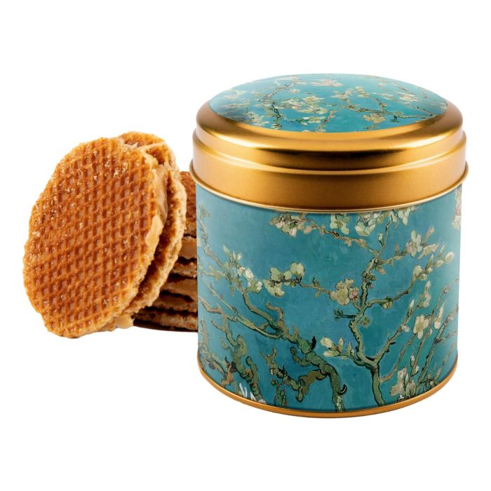 Stroopwafels in Blik "Amandelbloesem"
