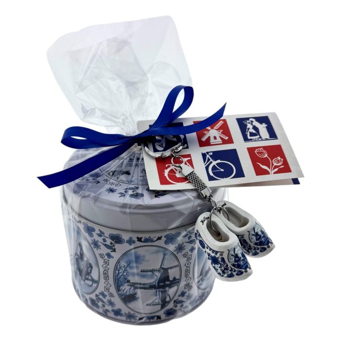 Classic Stroopwafels in a Tin – Gift-wrapped with a personal message