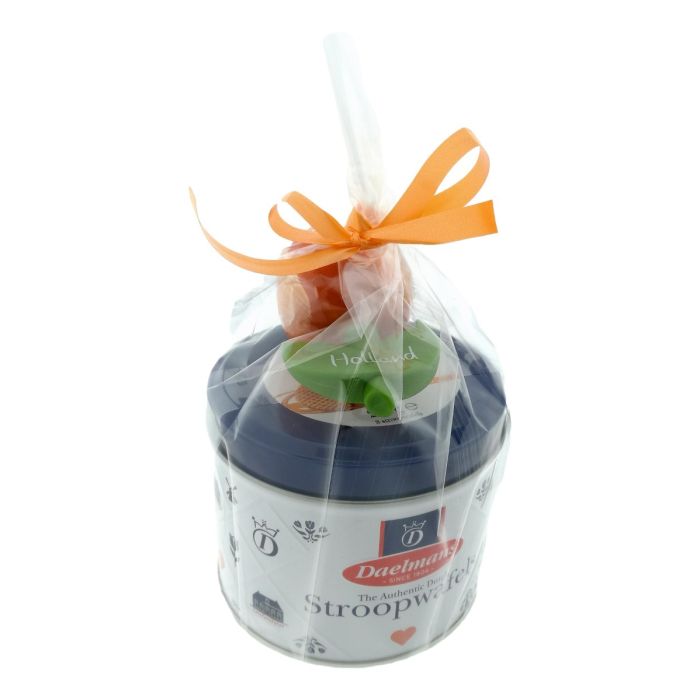 Stroopwafels met Tulp Magneet XL in Verpakking 