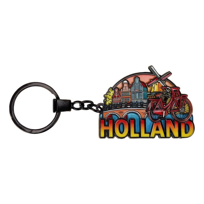 Sunset Holland Keychain