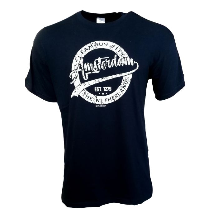 T-Shirt Famous City Amsterdam - Classic