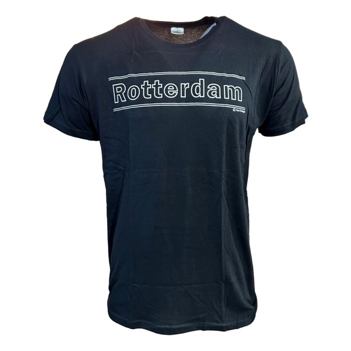 T-Shirt Rotterdam Zwart