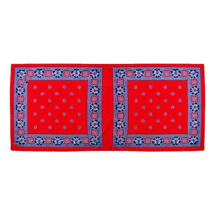 Table Runner Red Paisley