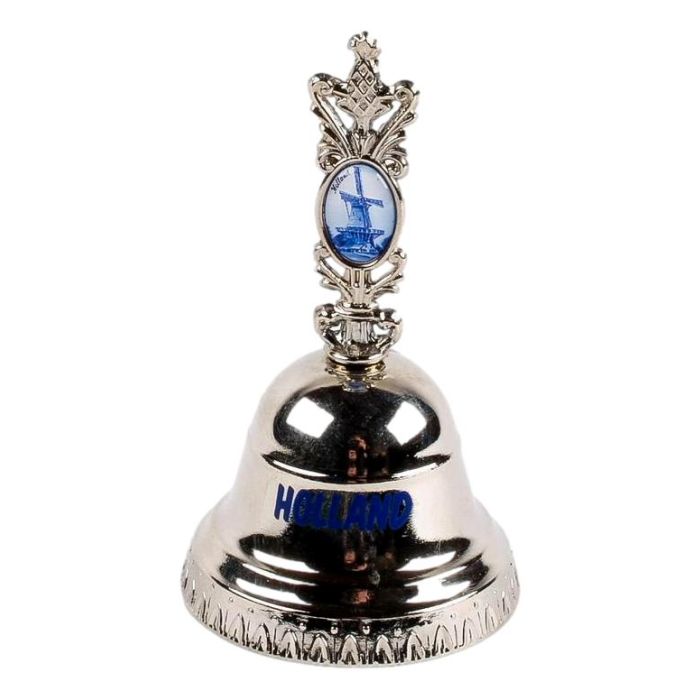Table Bell Dutch Decor  – Silver-Colored