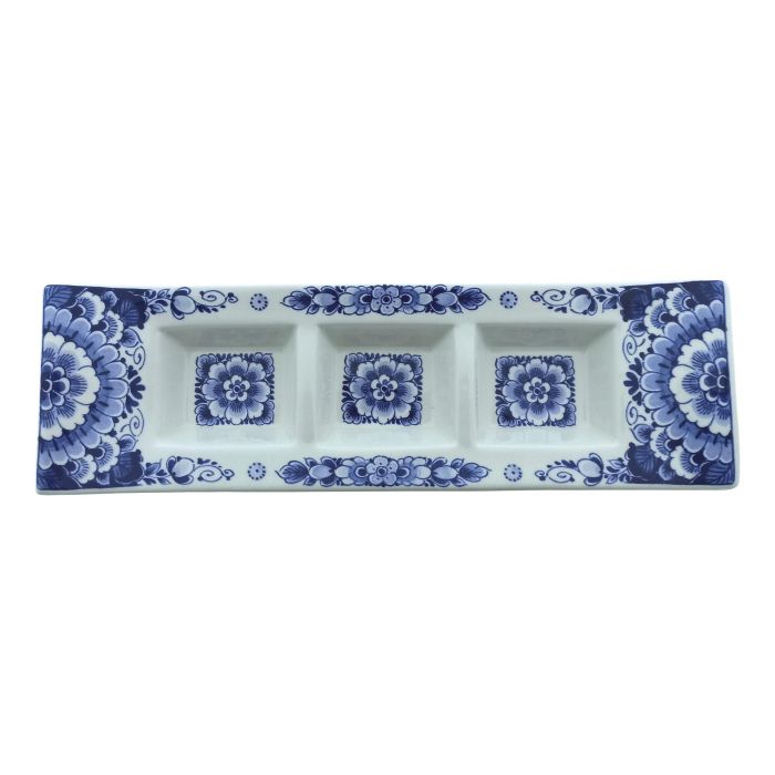 Tapasschaal "Delfts Blauw", Keramiek, 30 cm 