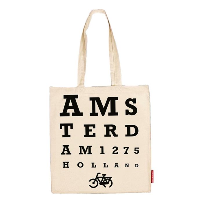 Tas Katoen "Amsterdam Haarscherp"