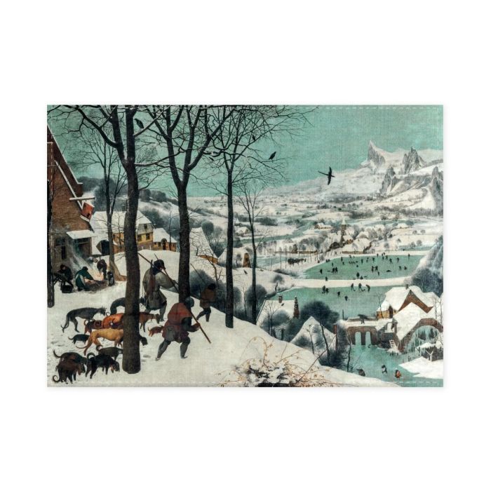 Theedoek Bruegel - Jagers in de sneeuw