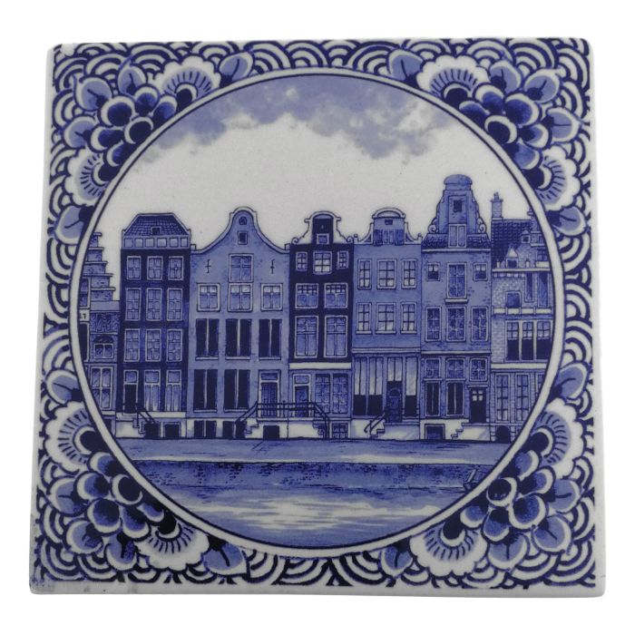 Tile Canal Houses Amsterdam, 13 cm
