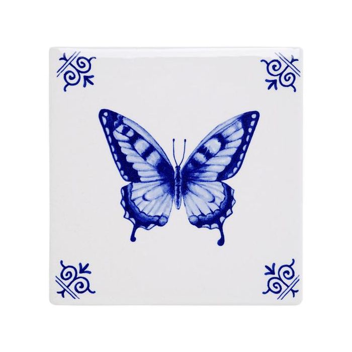 Tile Butterfly, 13 cm