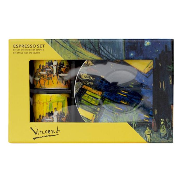 Espresso Set – Vincent van Gogh "Café Terrace"