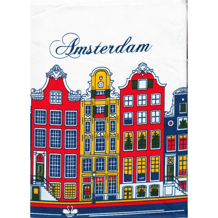 Schort  Grachtenhuisjes Kleur