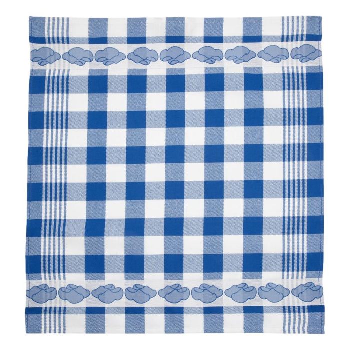 Tea towel "Clogs Blue"
