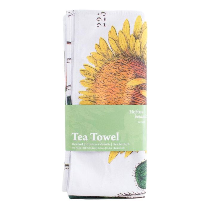 Tea Towel,  "Dandelion" , Hortus Botanicus Leiden
