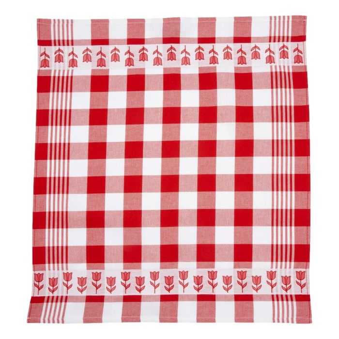 Theedoek "Tulpen Rood"