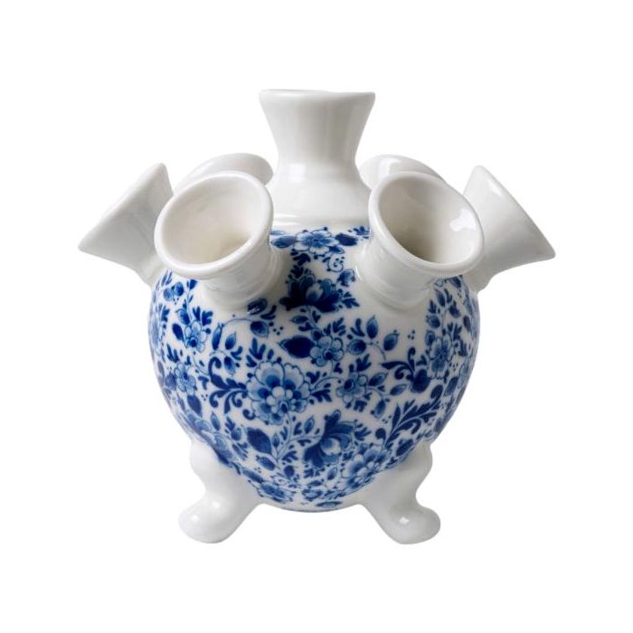 Tulip vase on legs, 14 cm