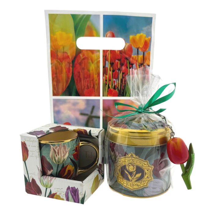 Gift bag Tulips Green