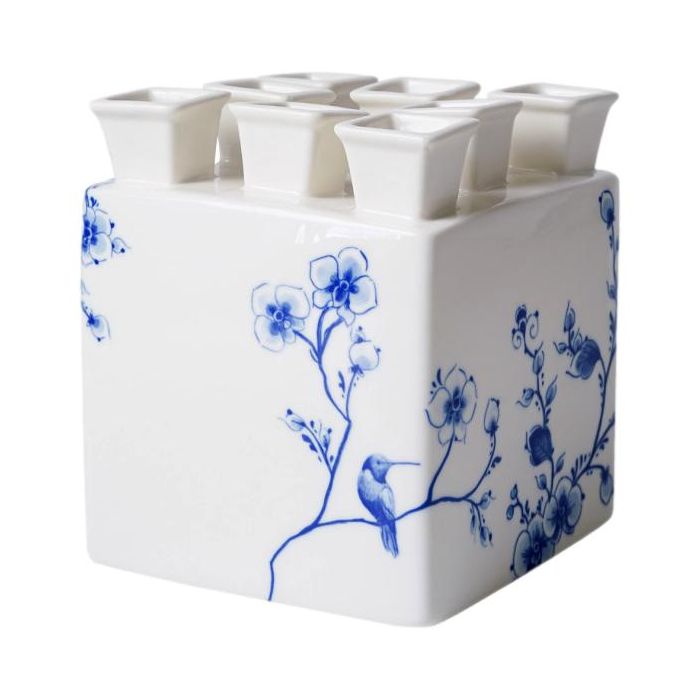 Square Tulip Vase - Orchid - 15.5 cm