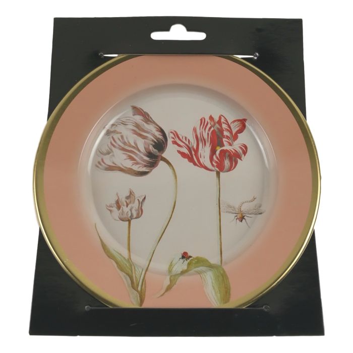 Decorative plate "Tulips Yellow" by Jacob Marrel, 16 cm