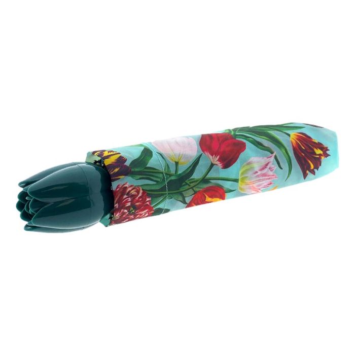 Umbrella Pretty Tulips Green - Elegance in Green