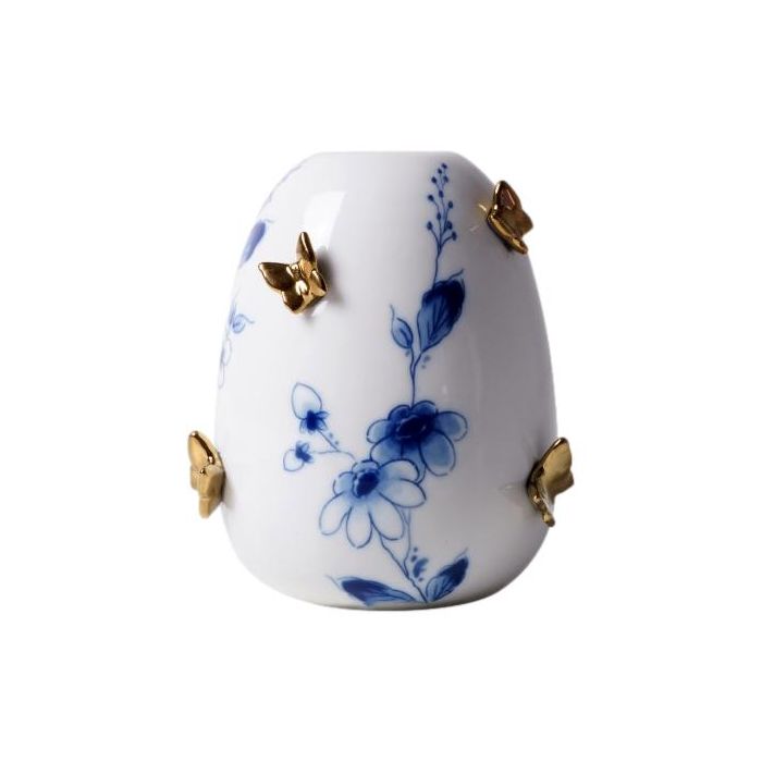 Butterfly Gold Vase - 14 cm
