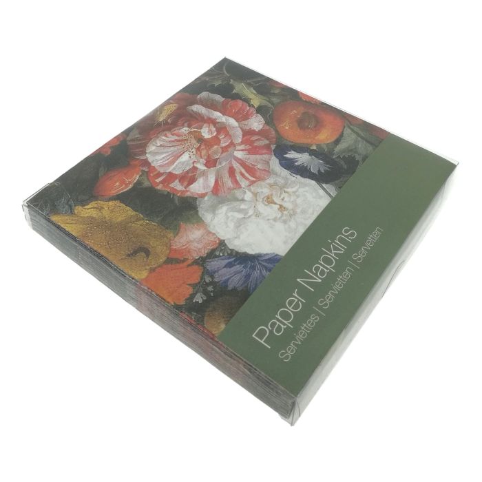 Luxe servetten "Vaas met Bloemen" door Jan Davidsz de Heem