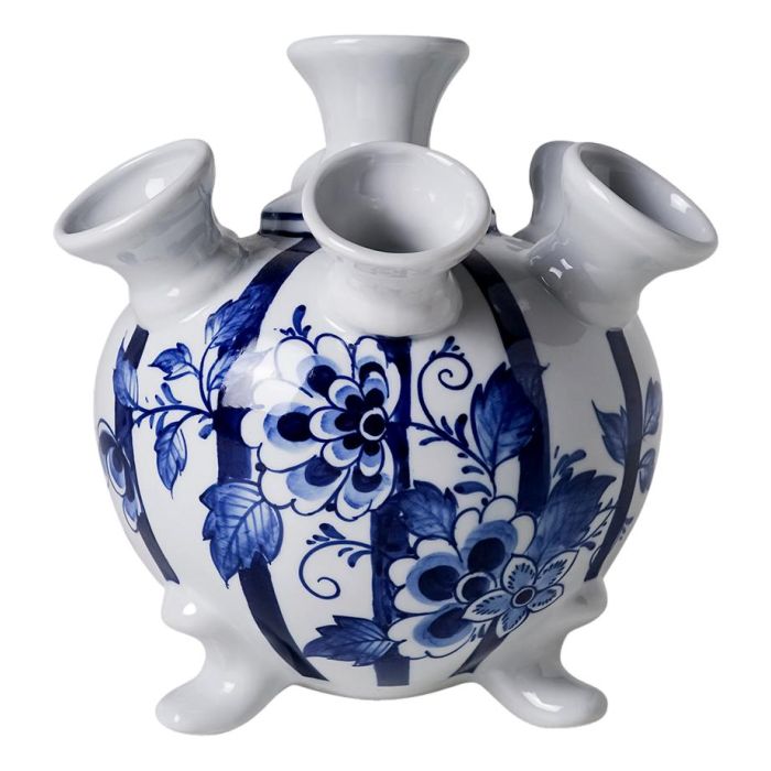 Tulip Vase on Legs Elegant Flowers, 17 cm