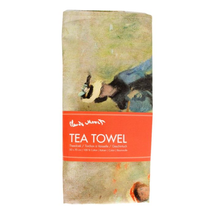 Tea Towel, "Field with Poppies", Claude Monet