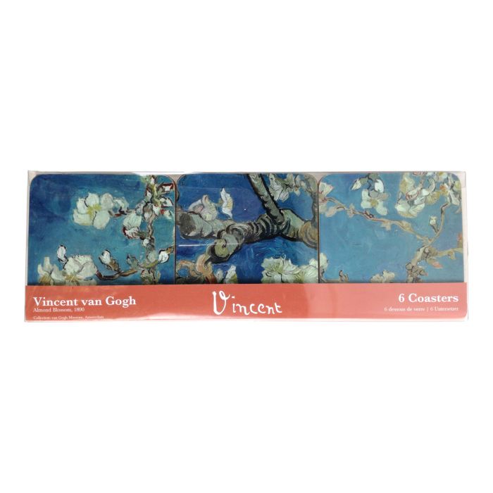 Onderzetters "Amandelbloesem" Vincent van Gogh