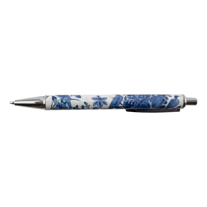 Ballpen in box,  Delft blue bird