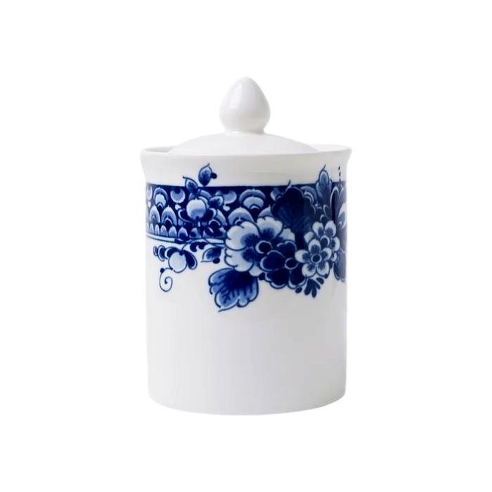 Voorraadpot Paauw Blauw Klein