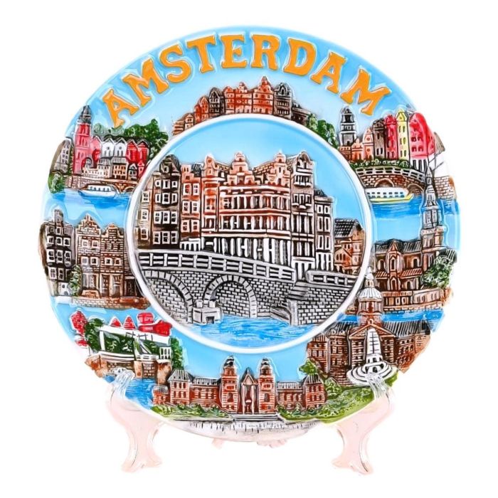 Wall Plate Amsterdam Canal Belt - 15 cm (medium)
