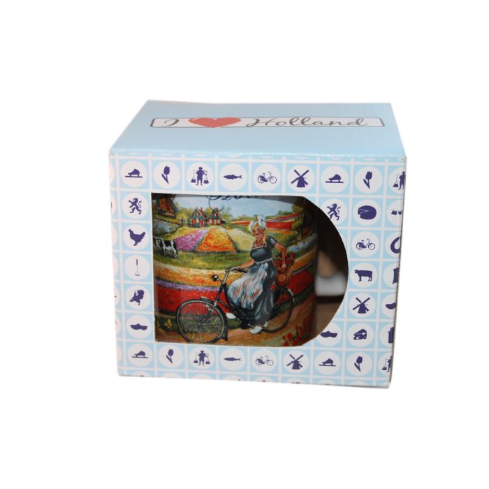 Mok Holland Fietst in cadeaudoosje