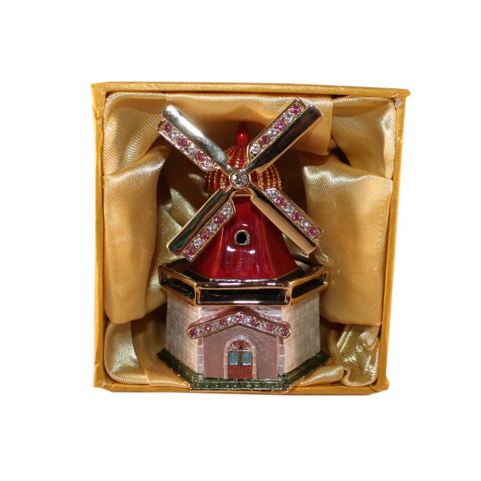 Molen sieraden doosje Swarovski style