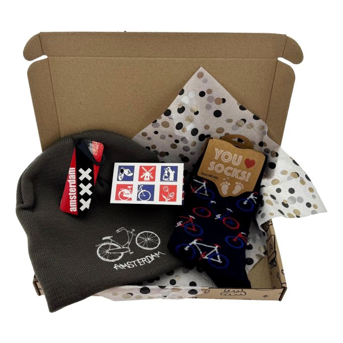 Brievenbus cadeauset "Winter Muts & Sokken"
