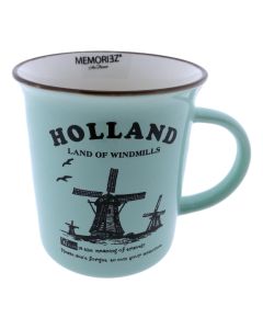 Mok Memoriez - Hollandse Molens - Mint, Groot