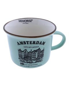 Mok Memoriez - Amsterdam Kanalen - Mint - Klein