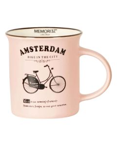 Mok Memoriez - Amsterdamse Fietsen - Mat Roze, Groot