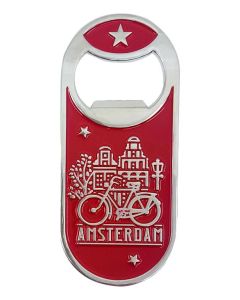 Flesopener Amsterdam Rood