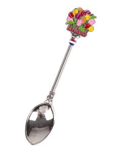 Theelepel in doosje - Gekleurde tulpen