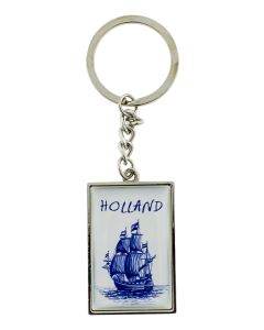 Sleutelhanger Zeilschip