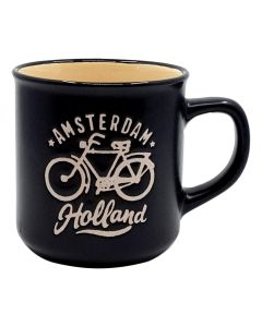 Mok Amsterdam Holland zwart- klein
