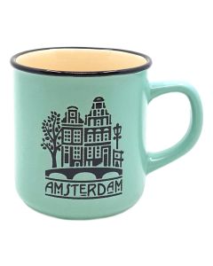 Mok Amsterdam groen - klein