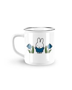 Retro Mok "Nijntje in Tulpenveld - Blauw"