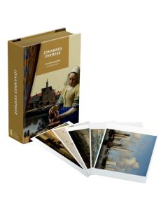 Postkaartbox Johannes Vermeer, 50 stuks