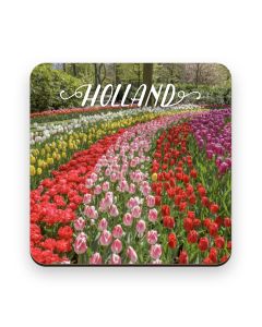 Onderzetter Tulpenveld
