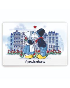 Placemat Kussend Paartje Amsterdam