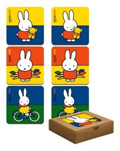 6 Nijntje onderzetters, kurk
