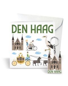 Giftcard Den Haag met sleutelhanger
