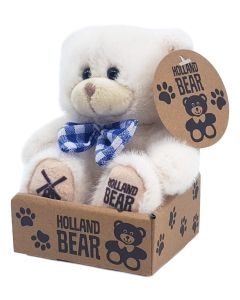 Pluche Holland Beer - Wit